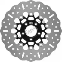 EBCMD518CBLK, EBC, Disc md518cblk black chrome centered h-d disc    , New
