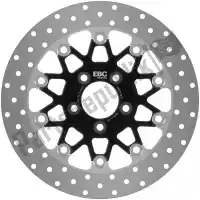 EBCMD521BLK, EBC, Disco md521blk discos h-d centrados em cromo preto    , Novo