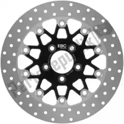 Aqui você pode pedir o disco md521blk discos h-d centrados em cromo preto em EBC , com o número da peça EBCMD521BLK: