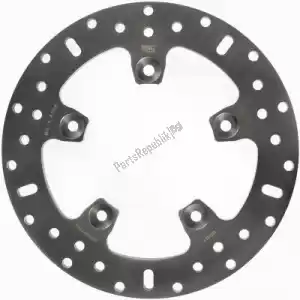 EBC EBCMD857 schijf md857 street bike brake disc - Onderkant