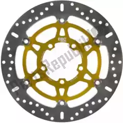 schijf md883x 6 button float round disc van EBC, met onderdeel nummer EBCMD883X, bestel je hier online: