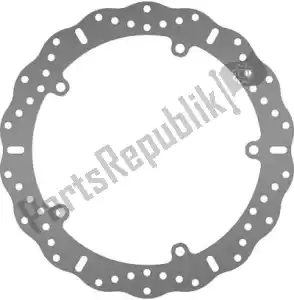EBC EBCMD1186C disc md1186c solid bike brake wave disc - Bottom side