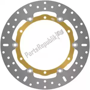 EBC EBCMD2121X disco md2121x 6 botones x círculo completo - Lado inferior