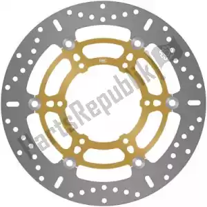 EBC EBCMD3109X disc md3109x 6 button float round disc - Bottom side