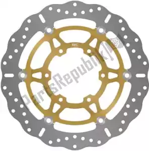 EBC EBCMD3107XC disc md3107xc 6 button float wave disc - Bottom side
