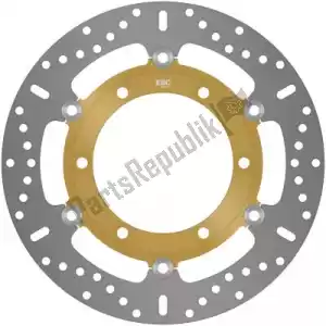 EBC EBCMD4132X disc md4132x 6 button float round disc - Bottom side
