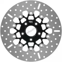 Here you can order the disc rsd019blk black chrome centered harley davidson.. From EBC, with part number EBCRSD019BLK: