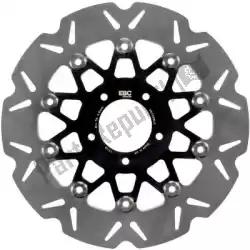 Here you can order the disc vr534blk cattle floating disc black center from EBC, with part number EBCVR534BLK:
