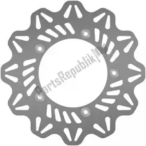 EBC EBCVR1191 disc vr1191 vee rear solid brake disc - Bottom side