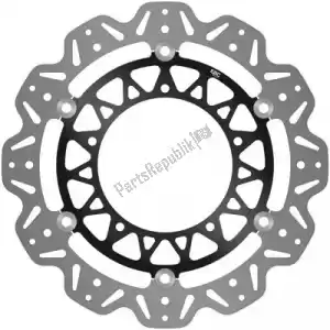 EBC EBCVR2124BLK hub negro flotante disco vr2124blk - Lado inferior
