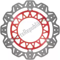 Here you can order the disc vr2124red cattle floating disc red center from EBC, with part number EBCVR2124RED: