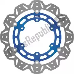 Here you can order the disc vr2128blu cattle floating disc blue center from EBC, with part number EBCVR2128BLU: