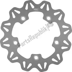 EBC EBCVR3106 disc vr3106 cattle rear solid disc - Bottom side