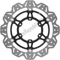 EBCVR3107BLK, EBC, Disc vr3107blk cattle floating disc black center    , New