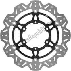 Here you can order the disc vr3107blk cattle floating disc black center from EBC, with part number EBCVR3107BLK: