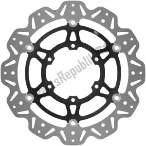 EBC EBCVR3107BLK disc vr3107blk cattle floating disc black center - Bottom side