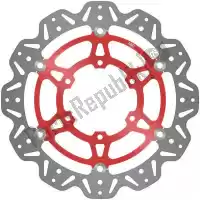 EBCVR3107RED, EBC, Disc vr3107red cattle floating disc red center    , New