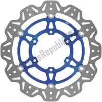 EBCVR3107BLU, EBC, Disc vr3107blu cattle floating disc blue center    , New