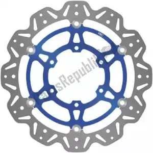 EBC EBCVR3107BLU schijf vr3107blu vee floating disc blue centre - Onderkant