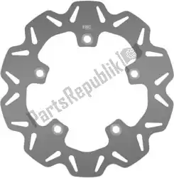 Here you can order the disc vr3108 vee rear solid brake disc from EBC, with part number EBCVR3108: