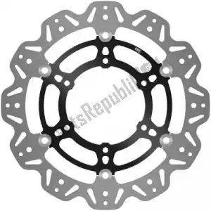 EBC EBCVR3109BLK disc vr3109blk cattle floating disc black center - Bottom side