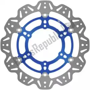 EBC EBCVR3109BLU disc vr3109blu cattle floating disc blue center - Bottom side