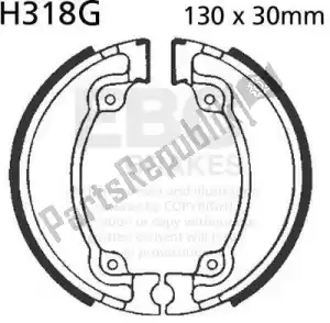 EBC EBCH318G szcz?ki hamulcowe h318g - Dół