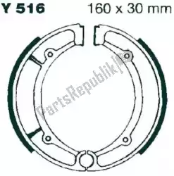 Ici, vous pouvez commander le sabot y516g sabots de frein auprès de EBC , avec le numéro de pièce EBCY516G: