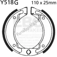 EBCY518G, EBC, Szcz?ki hamulcowe y518g    , Nowy