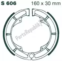 Qui puoi ordinare ganasce s606g ganasce freno da EBC , con numero parte EBCS606G: