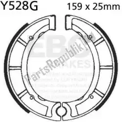 Here you can order the shoe y528g brake shoes from EBC, with part number EBCY528G: