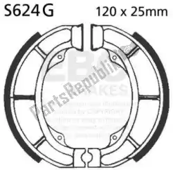 Qui puoi ordinare ganasce s624g ganasce freno da EBC , con numero parte EBCS624G: