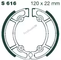 EBCS616G, EBC, Szcz?ki hamulcowe s616g    , Nowy