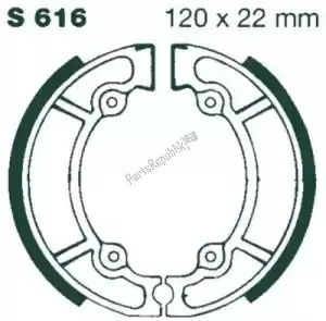 EBC EBCS616G szcz?ki hamulcowe s616g - Dół