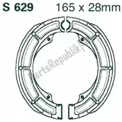 schoen s629g brake shoes van EBC, met onderdeel nummer EBCS629G, bestel je hier online: