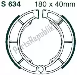 Tutaj możesz zamówić szcz? Ki hamulcowe s634g od EBC , z numerem części EBCS634G: