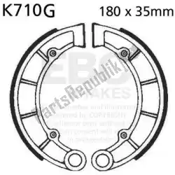 Here you can order the shoe k710g brake shoes from EBC, with part number EBCK710G: