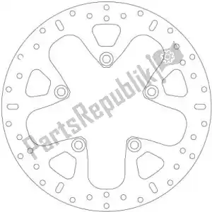 EBC EBCMD863 disc md863 disco freno bici da strada - Il fondo