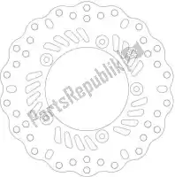 EBCMD1191C, EBC, Schijf md1191c solid bike brake wave disc    , Nieuw