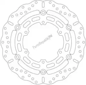 EBC EBCMD2126XC disc md2126xc disco float wave a 6 pulsanti - Lato superiore