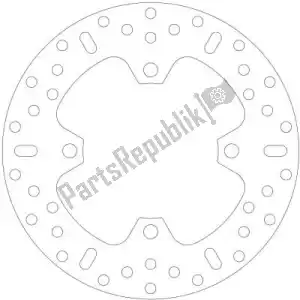 EBC EBCMD4165 disc md4165 disco freno bici da strada - Lato superiore