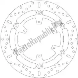 Qui puoi ordinare disc md6414d dischi freno enduro e moto-x da EBC , con numero parte EBCMD6414D: