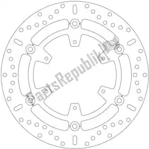 EBC EBCMD6414D disc md6414d dischi freno enduro e moto-x - Il fondo