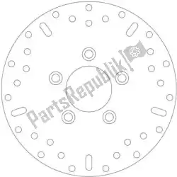Here you can order the disc md9149d scooter brake disc from EBC, with part number EBCMD9149D: