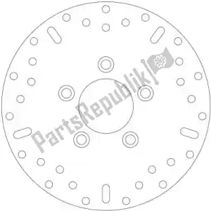 EBC EBCMD9149D disc md9149d scooter brake disc - Bottom side