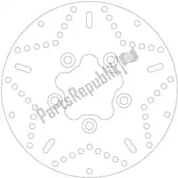 Here you can order the disc md9170d scooter brake discs from EBC, with part number EBCMD9170D: