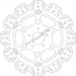 schijf vr856org vee floating disc orange centre van EBC, met onderdeel nummer EBCVR856ORG, bestel je hier online: