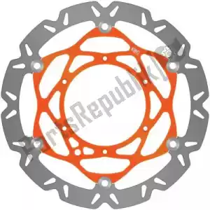 EBC EBCSMX6032EORG disk smx6032eorg orange hub 320mm disc kit - Bottom side