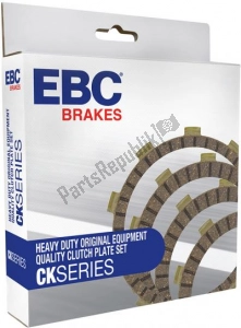EBC EBCCK3364 kop plaat ck3364 heavy duty clutch plate set - Onderkant