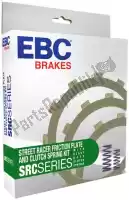 EBCSRC004, EBC, Head plate src004 kevlar street racer clutch set    , New